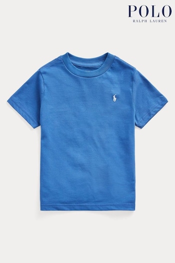 Polo fleece Ralph Lauren Cotton Jersey Crewneck T-Shirt (Q65854) | £42 - £45