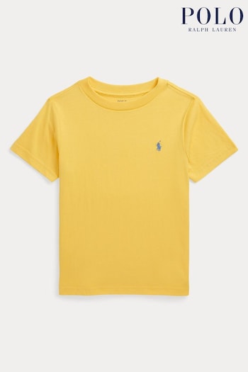 Polo Ralph Lauren Cotton Jersey Crewneck T-Shirt (Q65857) | £42 - £45