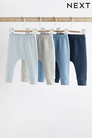 Blue Baby Leggings pants 4 Pack (Q65895) | £13 - £15