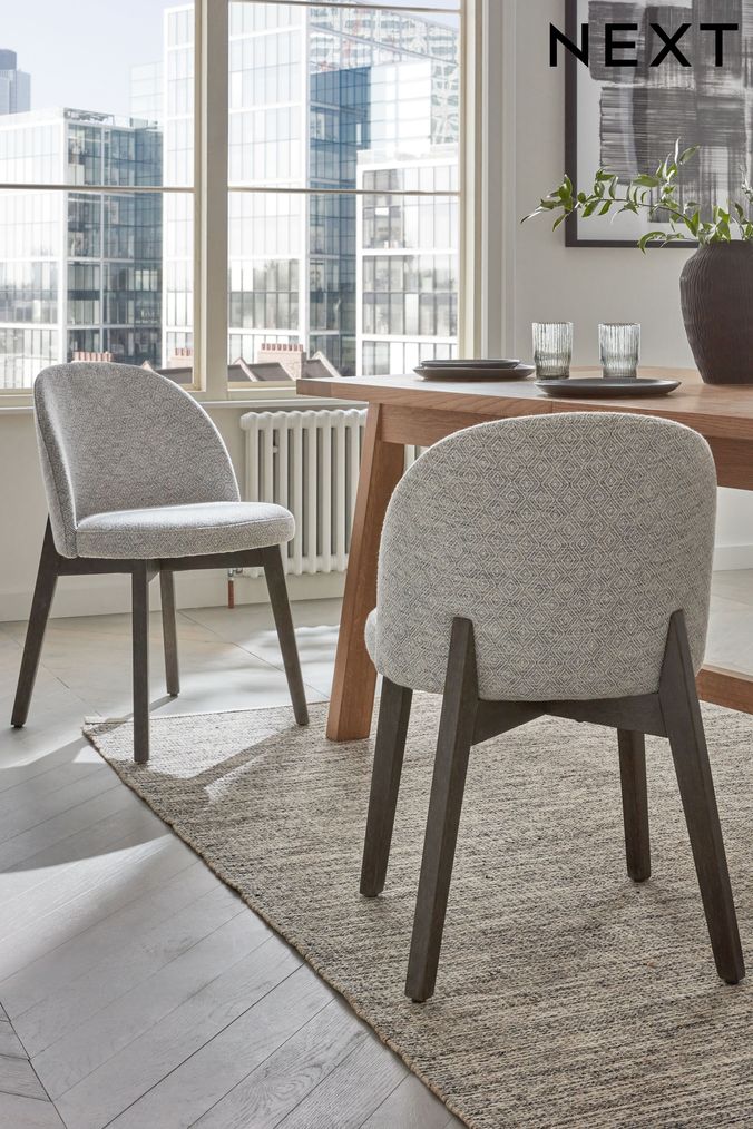 Grey Dining Chairs Grey Velvet Dining Chairs Next UK