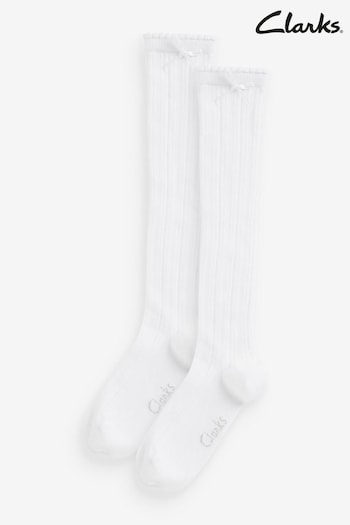 Clarks White Socks (Q66258) | £7 - £8