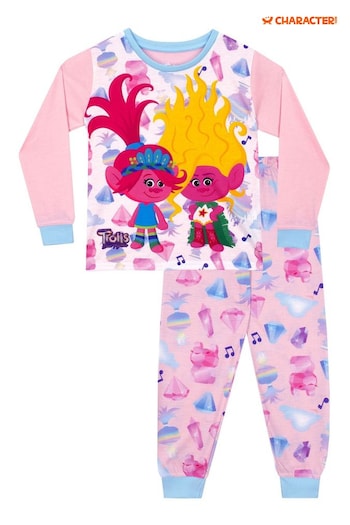 Character Pink Poppy Trolls Pyjamas (Q66387) | £19