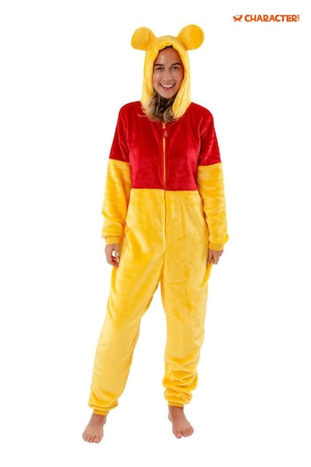 Character Yellow Adults Winnie The Pooh Onesie (Q66462) | £39