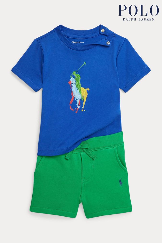 Buy Boys Top Short Sets Polo Ralph Lauren Childrenswear Online