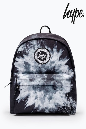 Hype.Unisex Black Mono Explosion Backpack (Q66724) | £30