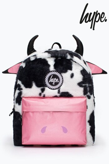 Hype. Unisex Pink Novelty Cow Backpack (Q66725) | £35