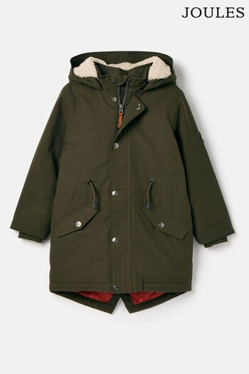 Joules Raynor Green Waterproof Raincoat (Q66858) | £22 - £24