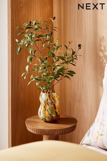 Green Artificial Olive Branch (Q67030) | £16