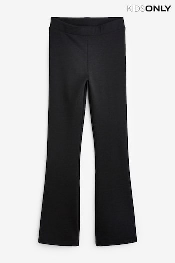 ONLY KIDS Glitter Flare Black Trousers Black (Q67095) | £22