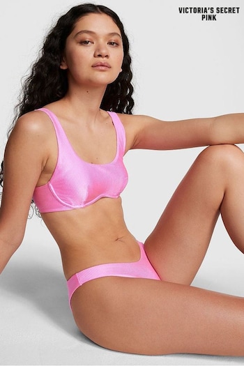 Victoria's Secret PINK Lola Pink Wired Bikini Top (Q67157) | £26