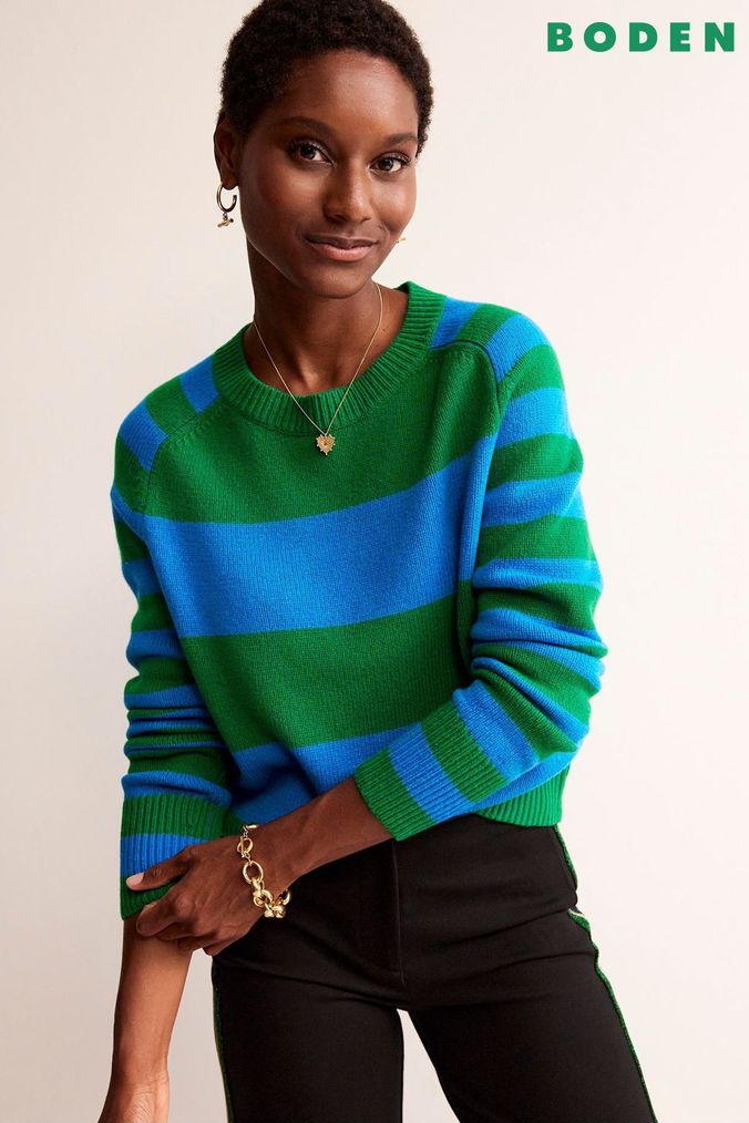 Buy Women s Boden Round Neck Knitwear Online Next UK