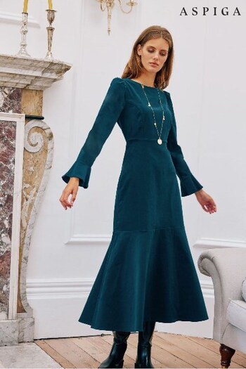 Aspiga Blue Rachel Dress (Q67384) | £200