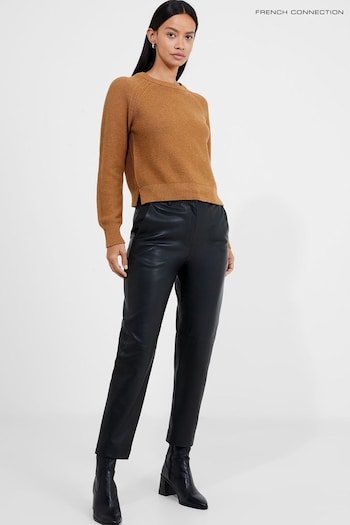 French Connection Connie Leather Trousers (Q67410) | £230