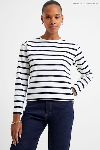 French Connection Rallie Stripe T-Shirt (Q67426) | £27