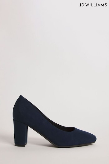 JD Williams Extra Wide Blue Super Comfort Flexible Court Shoes pista (Q67567) | £30