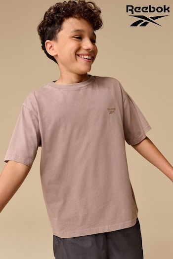 Reebok Boys Oversized 100% Cotton Logo T-Shirt (Q67637) | £12 - £18