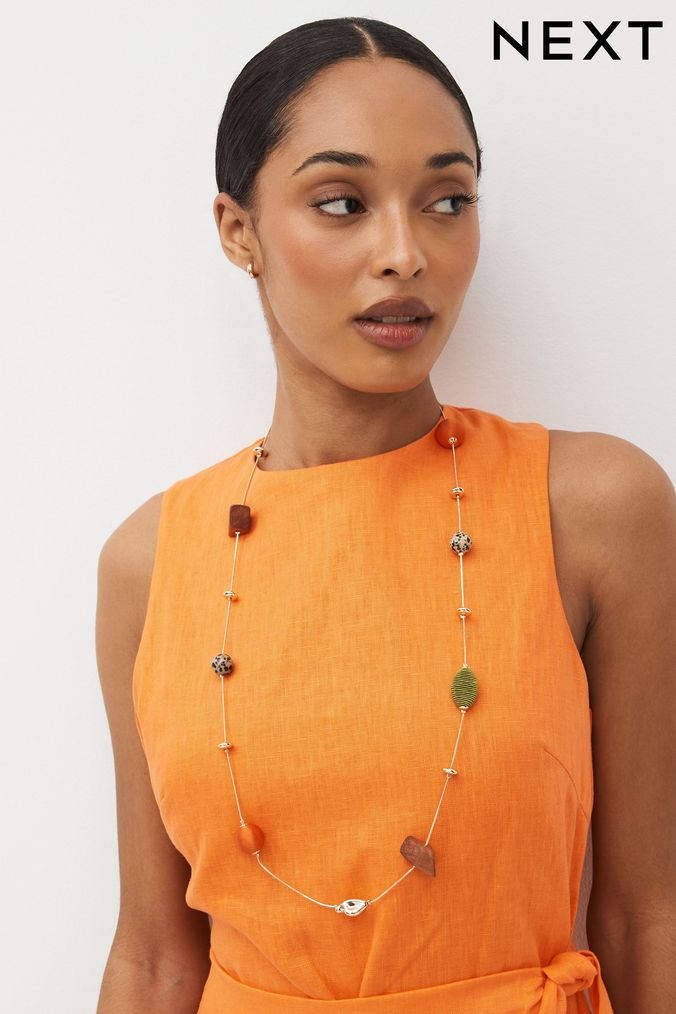 Total Orange necklace