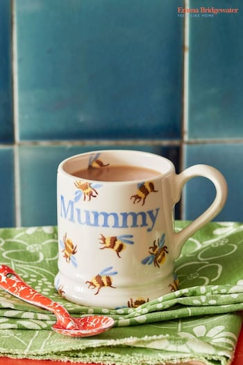 Emma Bridgewater Cream Bumblebee 1/2 Pint Mum Mug (Q67992) | £25