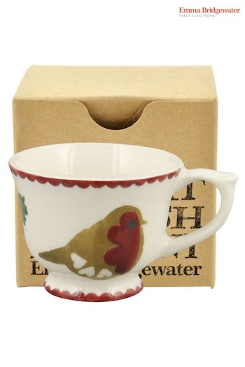 Emma Bridgewater Cream Christmas Joy Tiny Teacup (Q68056) | £16