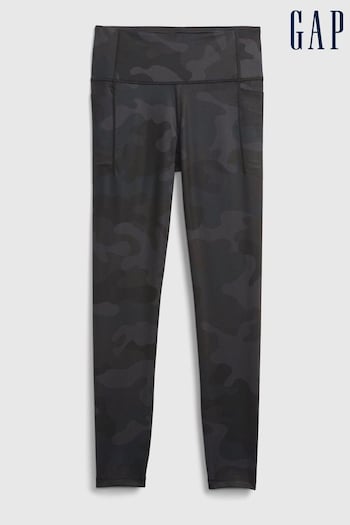 Gap Black High Rise Power Full Length jeans Leggings (Q68057) | £50