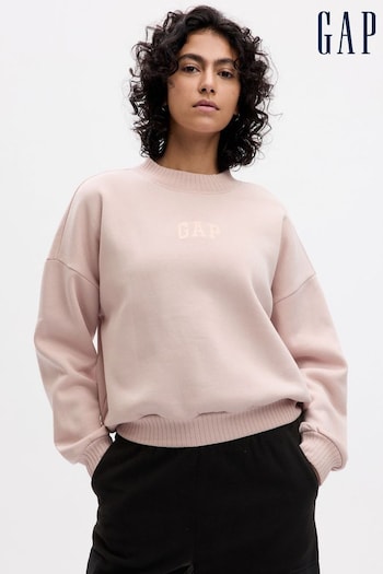 Gap Pink Arch Logo High Neck Sweatshirt (Q68093) | £35