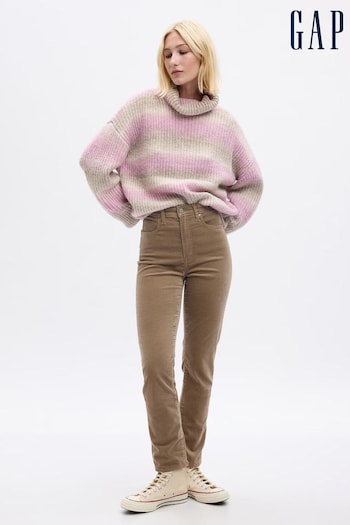 Gap Pink Shaker Stitch Turtle Neck Sweater (Q68134) | £60