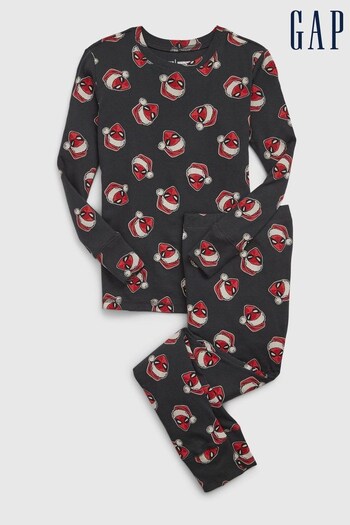 Gap Black & Red Marvel Spiderman Christmas Kids Pyjamas (Q68308) | £30