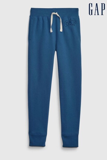 Gap Blue Logo Slim Fit Fleece Lined Joggers (Q68329) | £18
