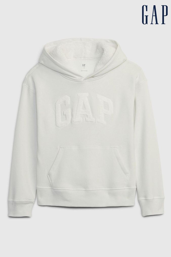 Boys plain white hoodie outlet