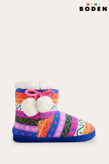Boden Pink Slipper Boots (Q68379) | £21 - £23