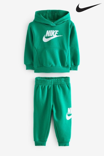 Nike Green Infant Club Fleece Tracksuit Set (Q68836) | £35