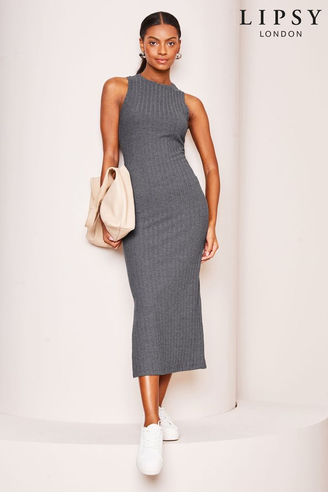 Grey dress bodycon hotsell