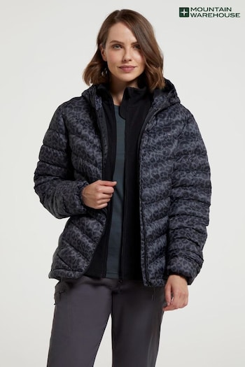 Mountain Warehouse Grey Mountain Warehouse Womens Seasons Water Resistant Padded Jacket (Q69098) | £64