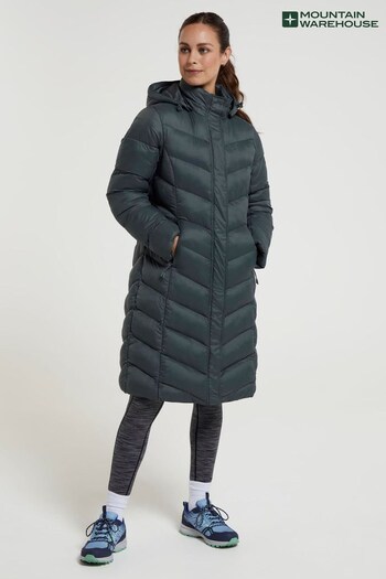 Mountain Warehouse Green Womens Alexa Padded Coats (Q69100) | £96