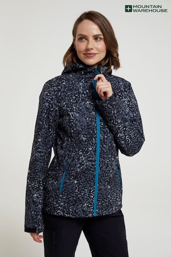 Mountain Warehouse Black Exodus Womens Softshell Jacket (Q69105) | £56