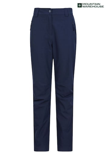 Mountain Warehouse Blue Womens Arctic II Thermal Fleece Lined Trousers (Q69108) | £56