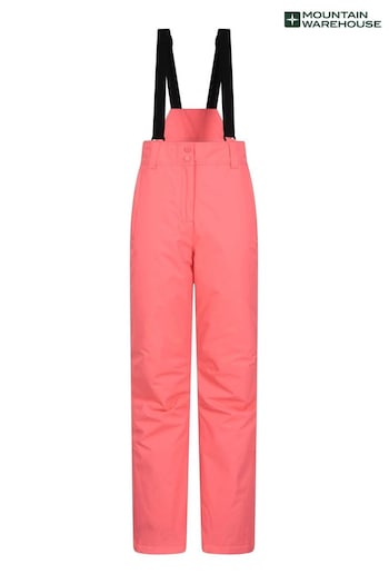 Mountain Warehouse Pink Moon Slim Leg Ski Womens Trousers Plimsolls (Q69116) | £56