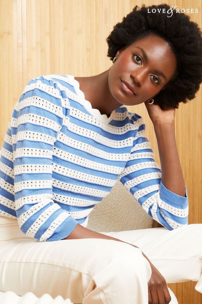 White knitted shop jumpers