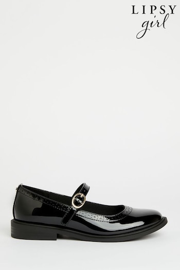 Lipsy Black Flat Dolly Shoe (Q69160) | £29 - £33