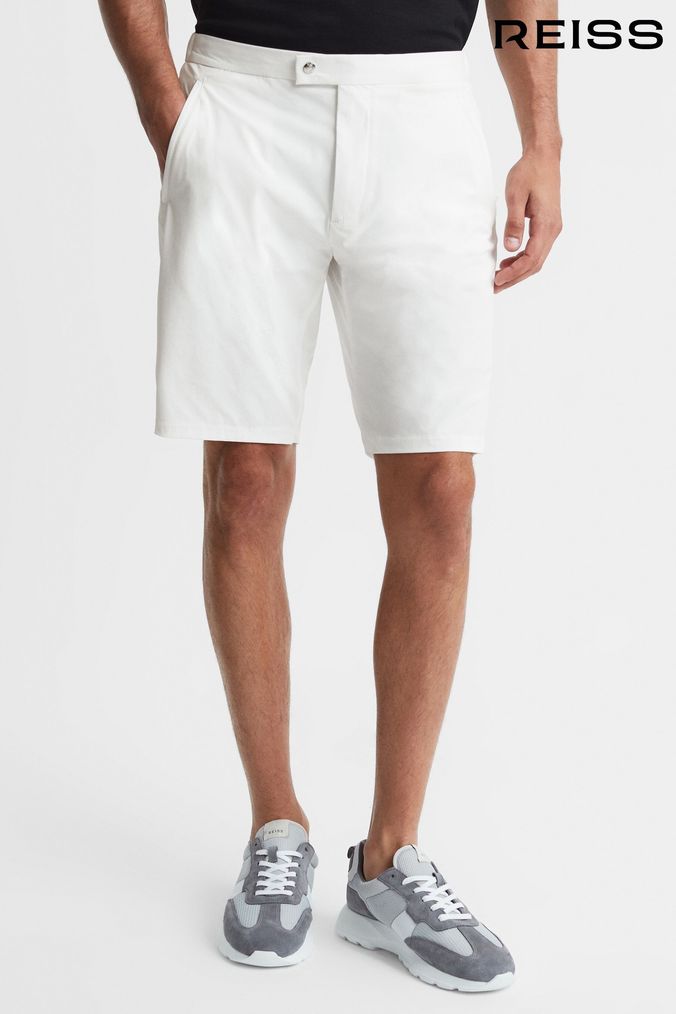 Mens white shorts outlet next