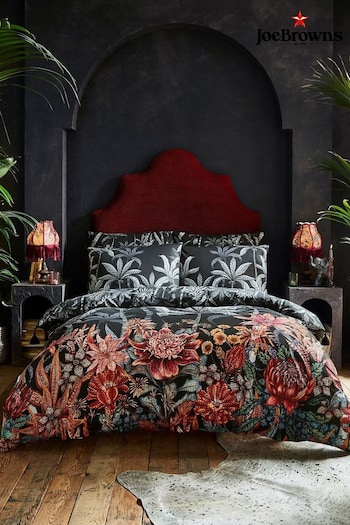 Joe Browns Black Perfect Palms Reversible Bed Set (Q69419) | £75 - £90
