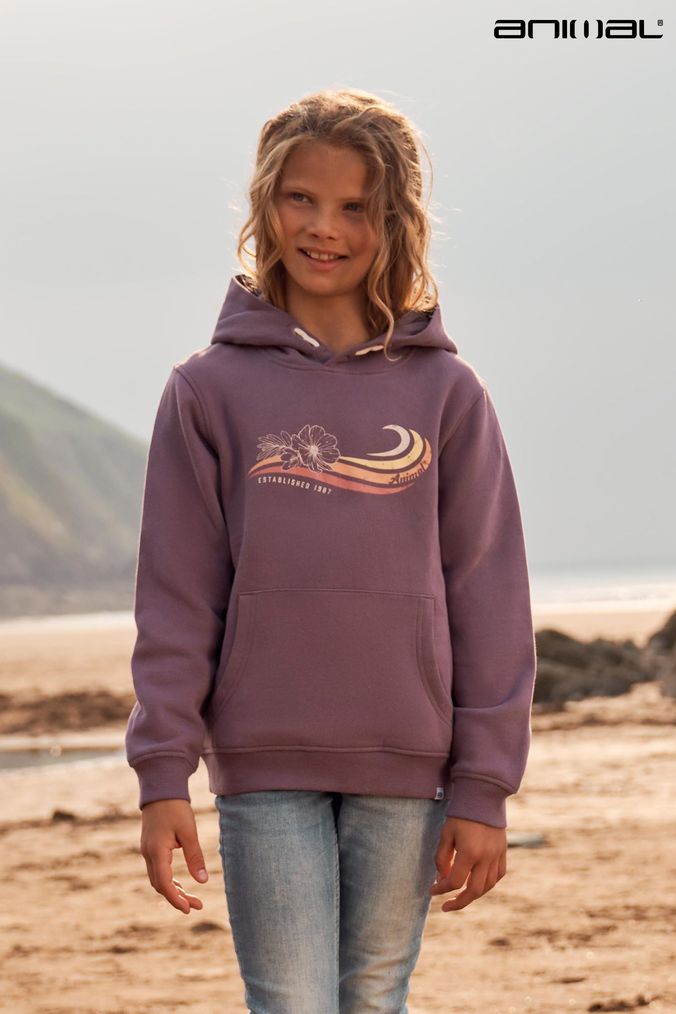 Girls graphic top hoodies