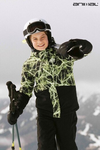 Animal Green Kids Whistler Ski Jacket (Q69523) | £80