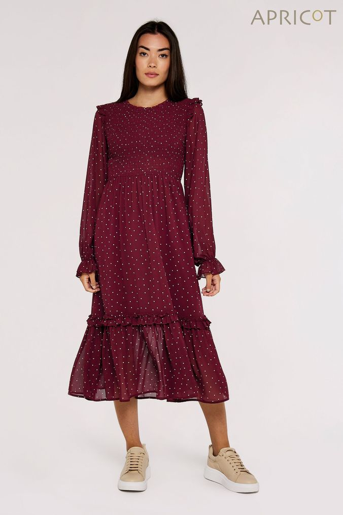 Red spot top dress next