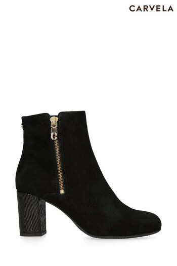 Carvela Comfort Reign Black Boots Mid-height (Q69676) | £179