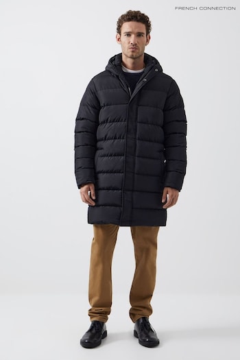 French Connection Row Long Length Parka Coat (Q69774) | £90