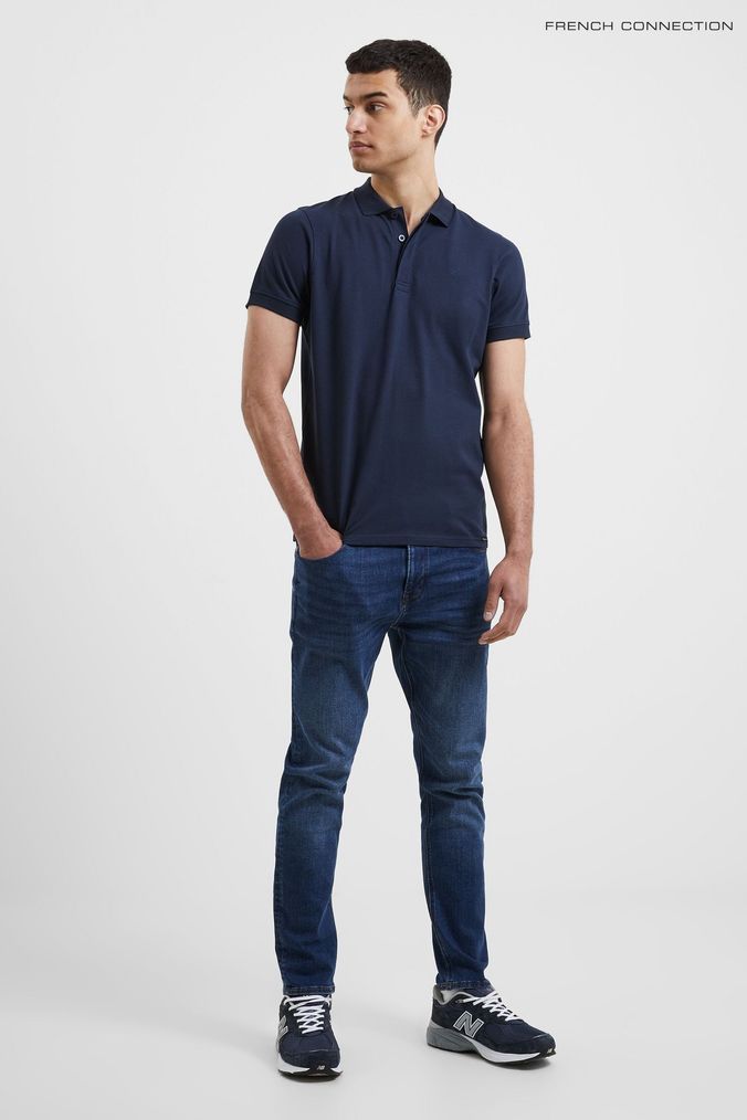 Buy Men s French Connection Polo Shirts Tops Online Next UK