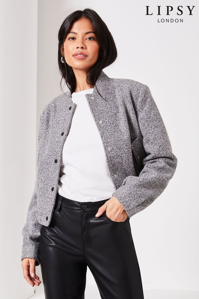 Light grey 2025 short jacket