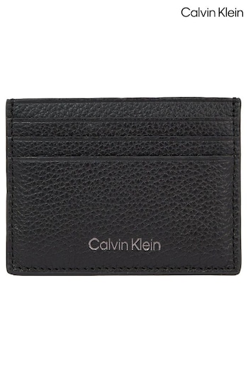 Calvin Geant Klein Warmth Leather Black Card Holder (Q69968) | £40