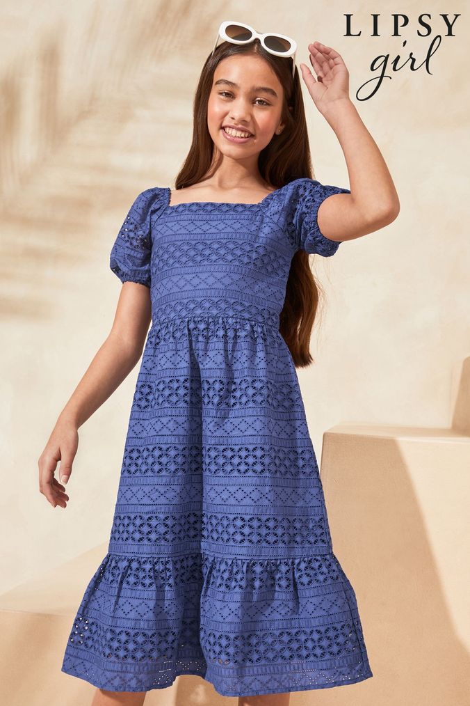 Buy Girls Dresses 11 12 Years Broderie Girlsclothing Online ZoolooksShops